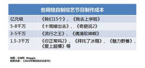 我国综艺这十年(三):网络综艺繁华背后危机重重